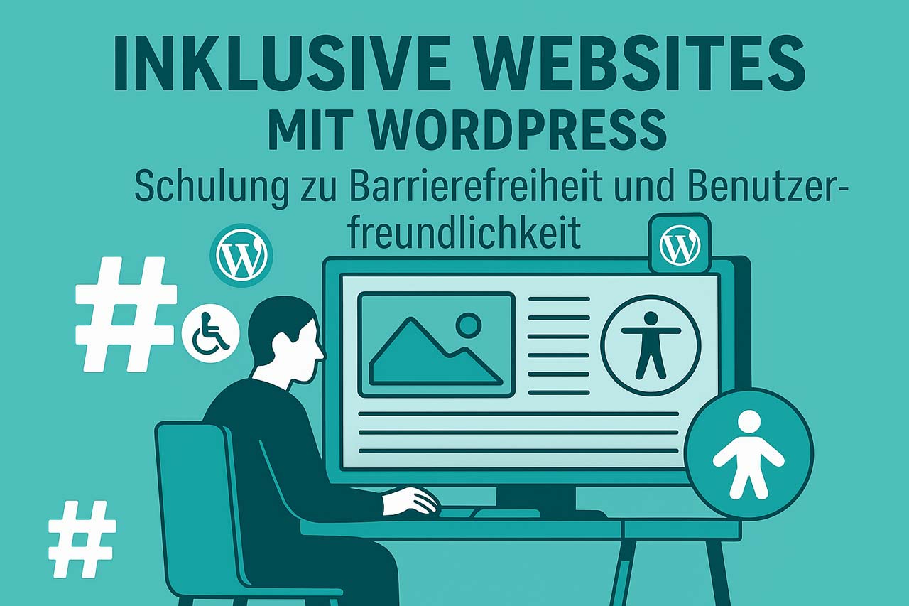 Inklusive Websites mit WordPress: Schulung zu Barrierefreiheit und Benutzerfreundlichkeit - Online Live Schulung am 25 - 26.03.2026
